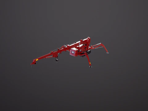 Mini Crawler - Spider Crane 3D Model