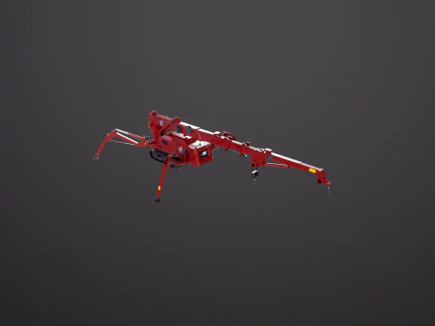Mini Crawler - Spider Crane 3D Model