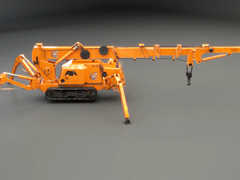 Mini Esteira - Guindaste Aranha Modelo 3D