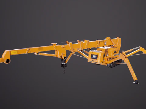 Mini Esteira - Guindaste Aranha Modelo 3D