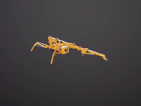 Mini Esteira - Guindaste Aranha Modelo 3D