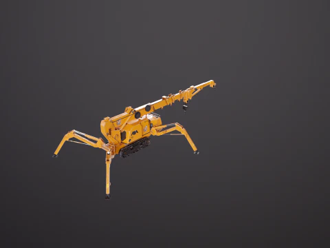 Mini Esteira - Guindaste Aranha Modelo 3D