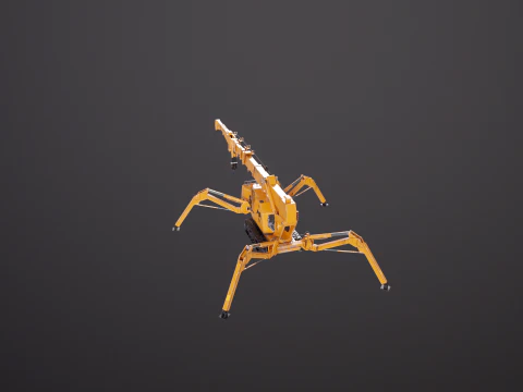 Mini Esteira - Guindaste Aranha Modelo 3D