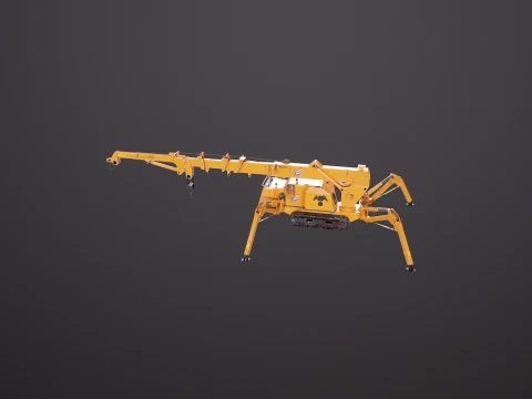 Mini Esteira - Guindaste Aranha Modelo 3D