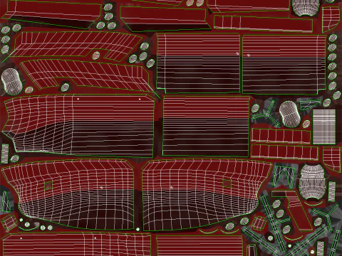 現代の汎用掘削船 3Dモデル