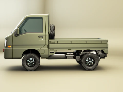 Kei-Truck fuoristrada Modello 3D