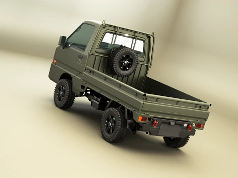 Kei-Truck fuoristrada Modello 3D