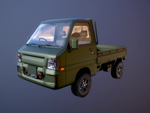 Kei-Truck fuoristrada Modello 3D