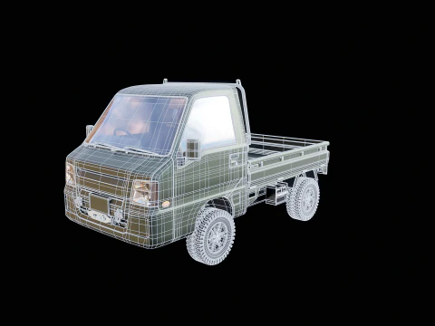 Kei-Truck fuoristrada Modello 3D