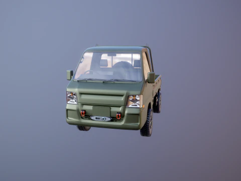 Kei-Truck fuoristrada Modello 3D