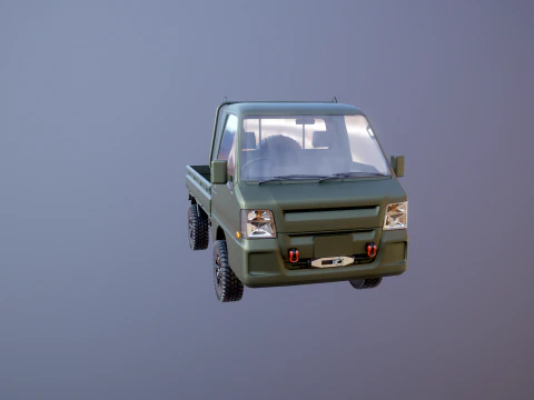 Kei-Truck fuoristrada Modello 3D