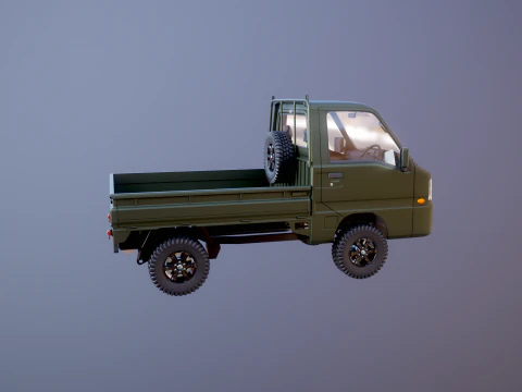 Kei-Truck fuoristrada Modello 3D