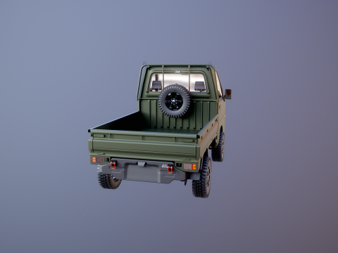 Offroad Kei-Truck 3D Model