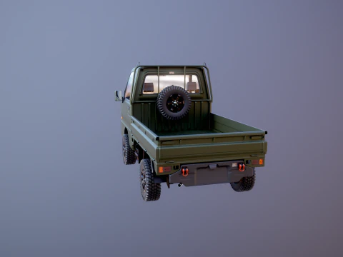 Kei-Truck fuoristrada Modello 3D
