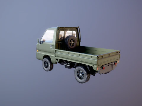 Kei-Truck fuoristrada Modello 3D