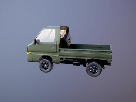 Kei-Truck fuoristrada Modello 3D