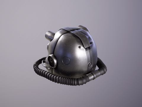 Casco per armatura atomica Modello 3D