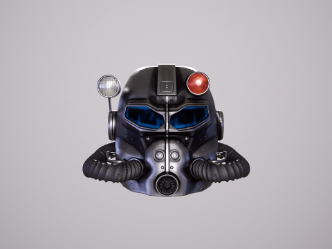 Casco per armatura atomica Modello 3D