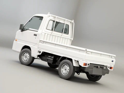 Subaru Sambar 2011 Kei Truck 3D Model