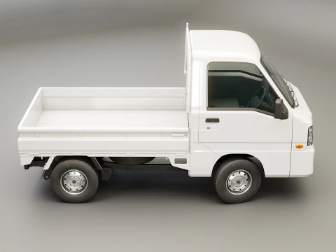 Subaru Sambar 2011 Kei Truck 3D Model