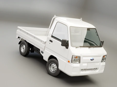 Subaru Sambar 2011 Kei Truck 3D Model