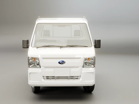 Subaru Sambar 2011 Kei Truck 3D Model