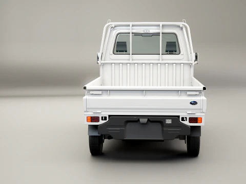 Subaru Sambar 2011 Kei Truck 3D Model
