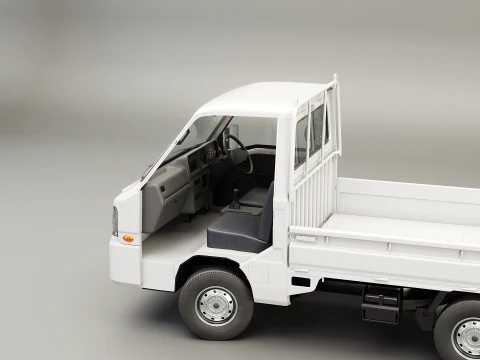 Subaru Sambar 2011 Kei Truck 3D Model