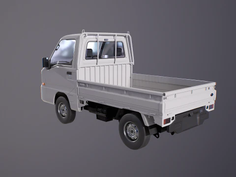 Subaru Sambar 2011 Kei Truck 3D Model