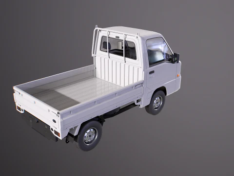 Subaru Sambar 2011 Kei Truck 3D Model