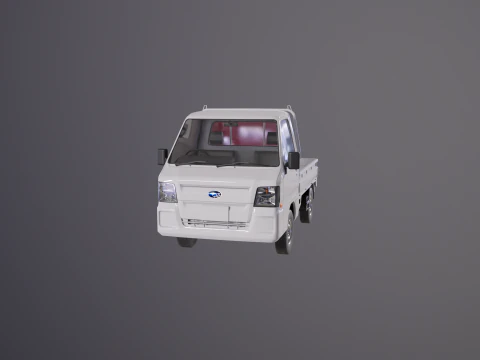 Subaru Sambar 2011 Kei Truck 3D Model