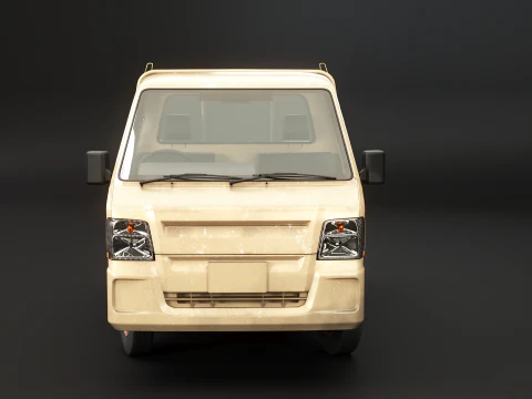 Subaru Sambar 2011 Kei Truck usato Modello 3D