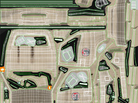 Subaru Sambar 2011 Kei Truck usato Modello 3D