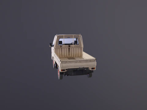 Subaru Sambar 2011 Kei Truck usato Modello 3D