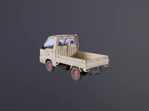Subaru Sambar 2011 Kei Truck usato Modello 3D
