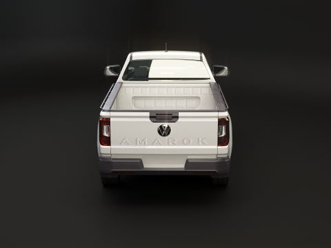 VW Amarok 2024 Base Single Cab 3D Model