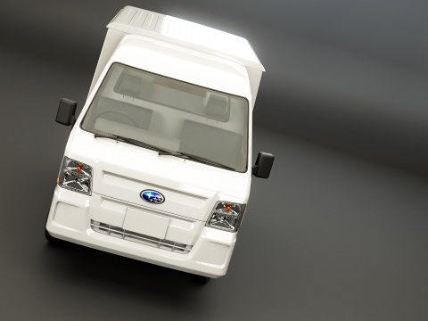 Subaru Sambar 2011 Panel Van 3D Model
