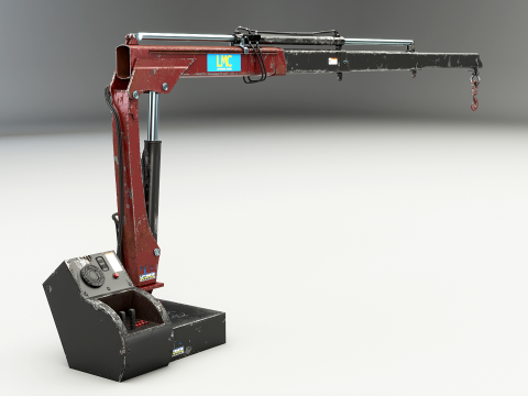 Eski K&uuml;&ccedil;&uuml;k Kamyona Monte Vin&ccedil; 3D Model