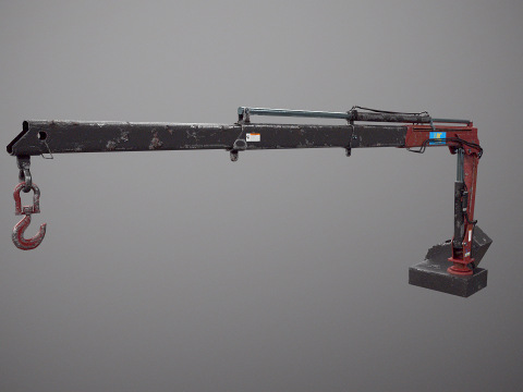 Eski K&uuml;&ccedil;&uuml;k Kamyona Monte Vin&ccedil; 3D Model