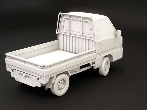 Subaru Sambar Kei Camion UT Modello 3D