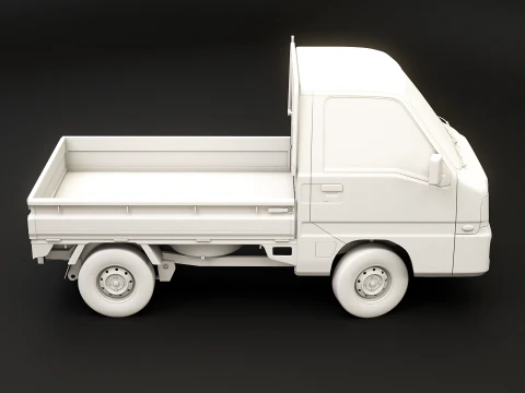 Subaru Sambar Kei Camion UT Modello 3D