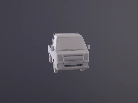 Subaru Sambar Kei Camion UT Modello 3D