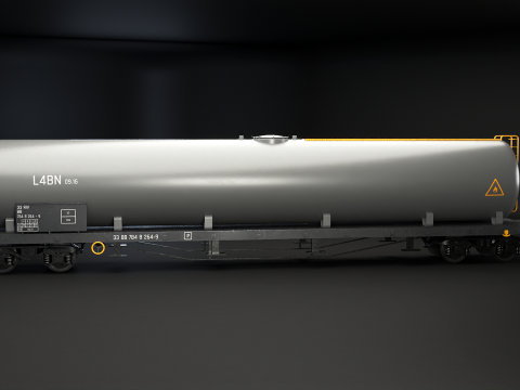 Vag&atilde;o-tanque Modelo 3D