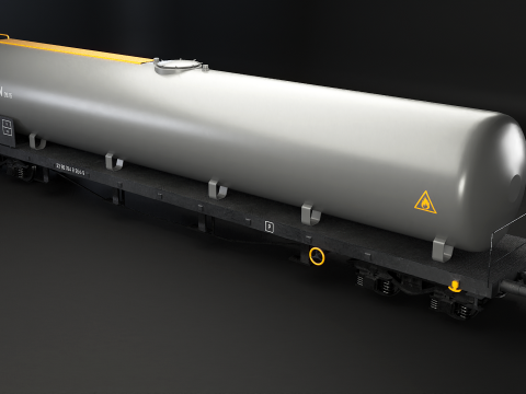 Vag&atilde;o-tanque Modelo 3D