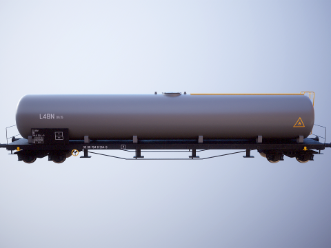 Vag&atilde;o-tanque Modelo 3D