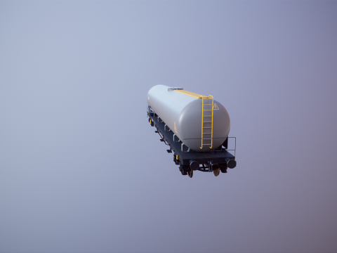 Vag&atilde;o-tanque Modelo 3D