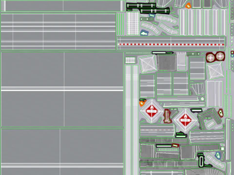 Reboque semi-caminh&atilde;o-tanque Modelo 3D