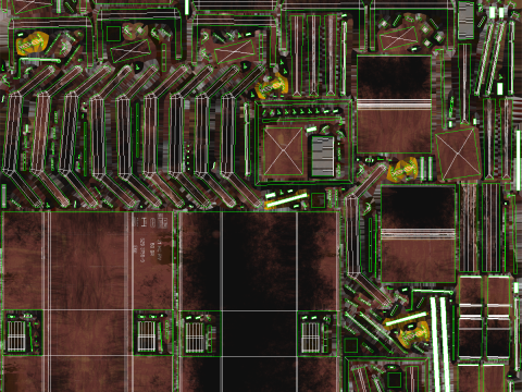 Vag&atilde;o ferrovi&aacute;rio de carv&atilde;o usado Ekkl Modelo 3D