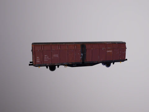 Vag&atilde;o de carga Hbblins usado Modelo 3D