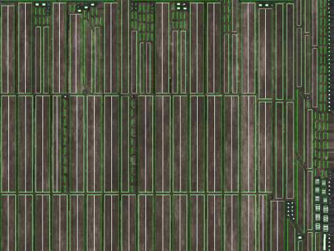 小さなワークショップ付きの車とバイク用の木製ガレージ V2 3Dモデル
